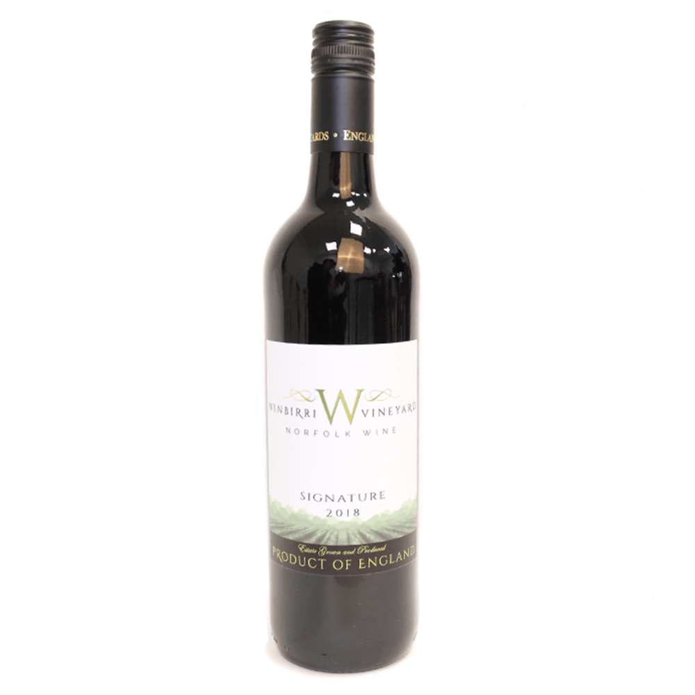 Winbirri Signature English Red Wine 12% 75cl